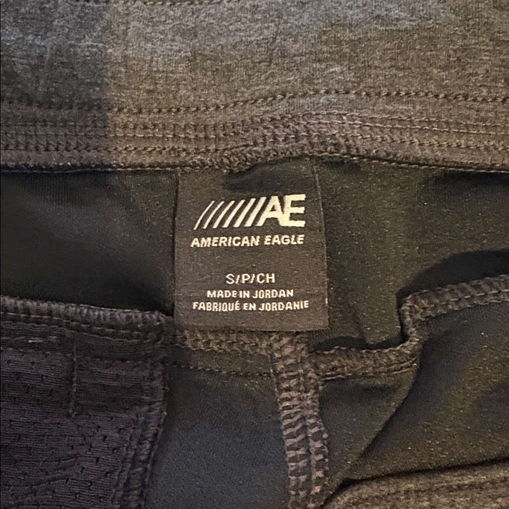 American Eagle Outfitters Men's Charcoal Joggers - Picture 3 of 4